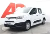 Toyota Proace L2 Active 50 kWh 5-ovinen - Ohjaamon esilämmitys/jäähdytys / ALV 24% / Peruutustutka / Vakionopeudensäädin Thumbnail 1